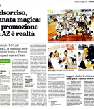 Promozione in A2 - Giornale di Brescia