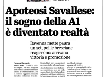 Promozione in serie A1 - Savallese Millenium Brescia