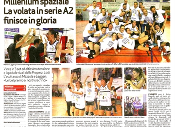 Promozione in A2 - Bresciaoggi