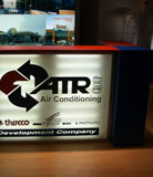 Bancone Towers retroilluminato