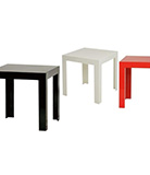 Tavolini jolly in policarbonato vari colori