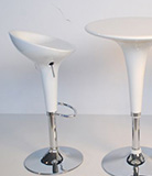 Sgabelli Bombo Stool colore bianco